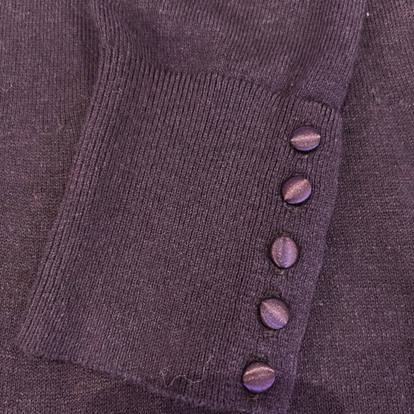 Plum knit dress - Picture 3 of 5